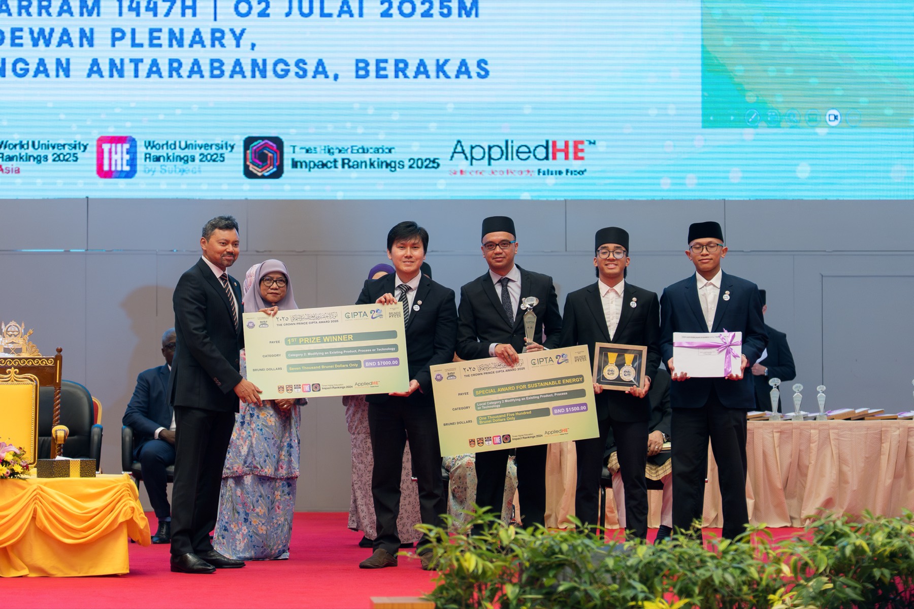 Participants and winners at CIPTA 2025