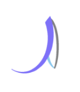 Logo abstract reference for the letter A motif