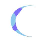 Logo abstract reference for the letter C representing CIPTA